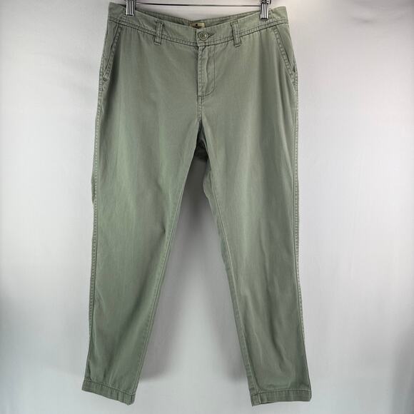Woolrich Cotton Chino Ankle Pants Size 6 - Picture 1 of 12